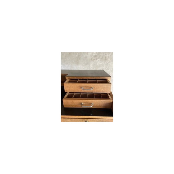 Image 1 of Comptoir vintage en bois et formica