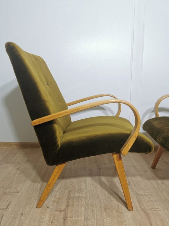 Image 1 of Fauteuils Vintage par Jaroslav Smidek