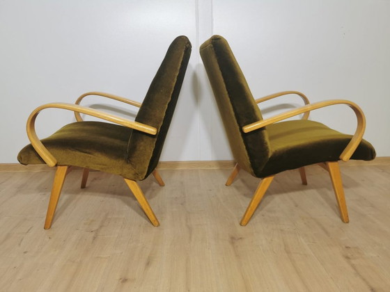Image 1 of Fauteuils Vintage par Jaroslav Smidek