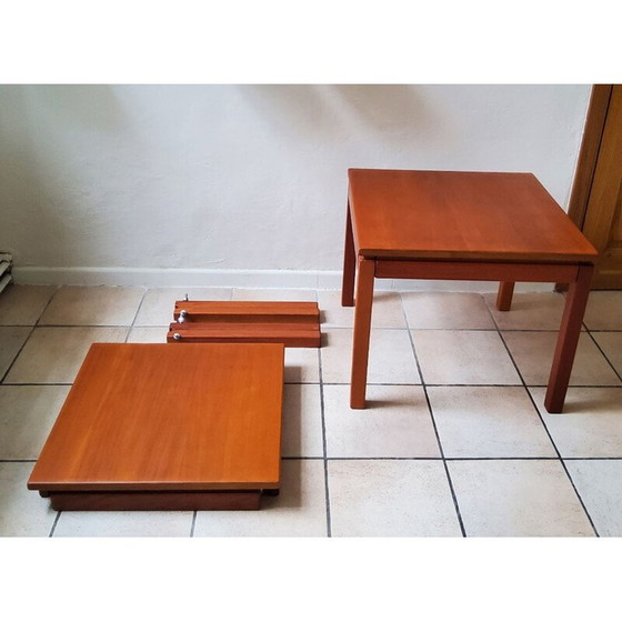 Image 1 of Paire de tables basses vintage par Brodrene Andersen, Danemark 1960