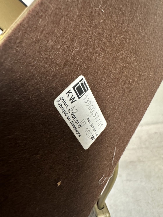 Image 1 of 2X Lampe à poser vintage 'noir et or' - Hollywood Regency