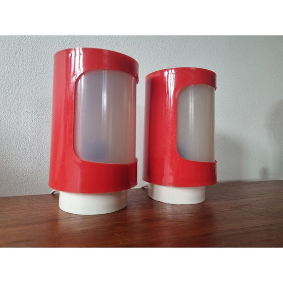 Image 1 of Paire de lampes de table du milieu du siècle dernier, 1970