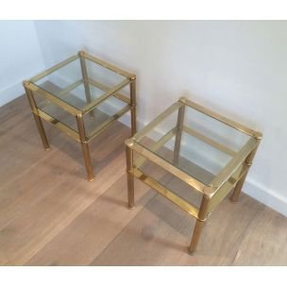 Image 1 of 2 tables d'appoint vintage des années 60