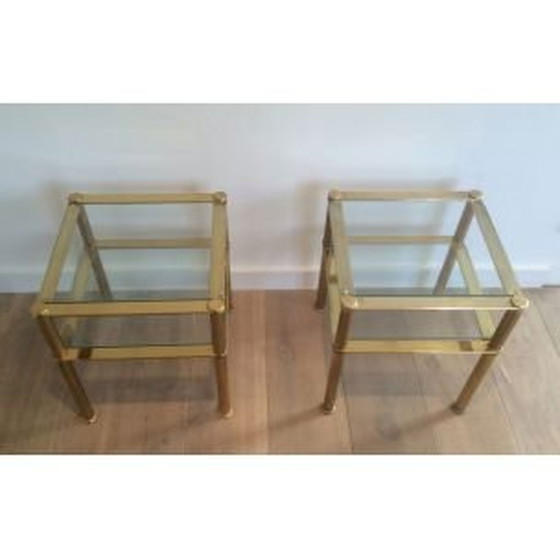 Image 1 of 2 tables d'appoint vintage des années 60