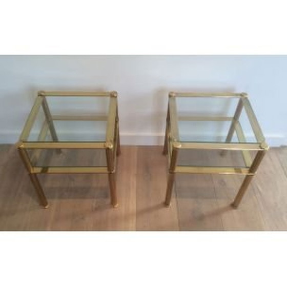 Image 1 of 2 tables d'appoint vintage des années 60