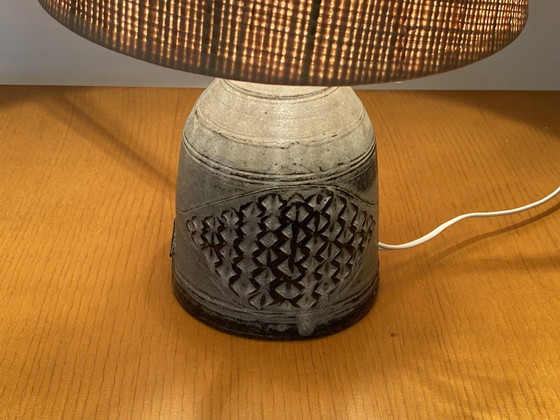 Image 1 of Lampe Scandinave En Céramique Vintage Des Années 60