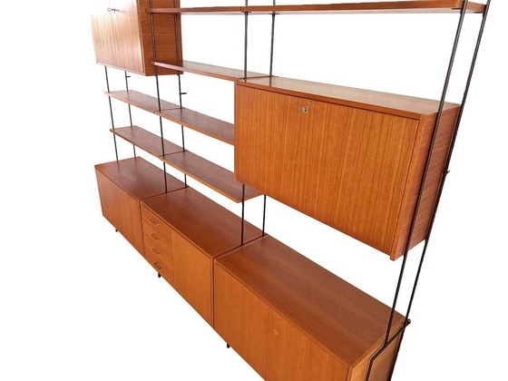 Image 1 of Vintage Omnia Wall System By Ernst Dieter Hilker With Drankenkabinet