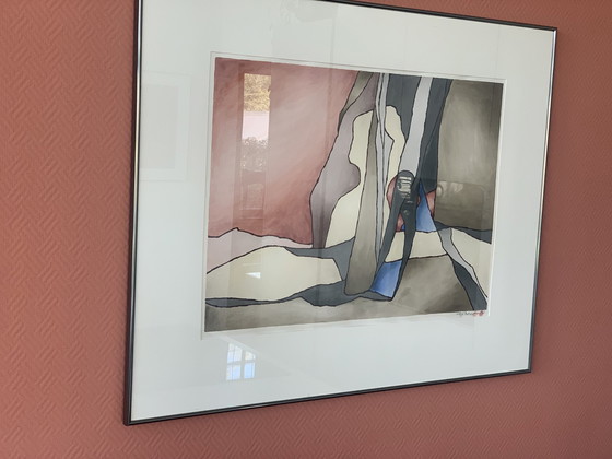 Image 1 of Aquarelle originale de Gé Brugmans