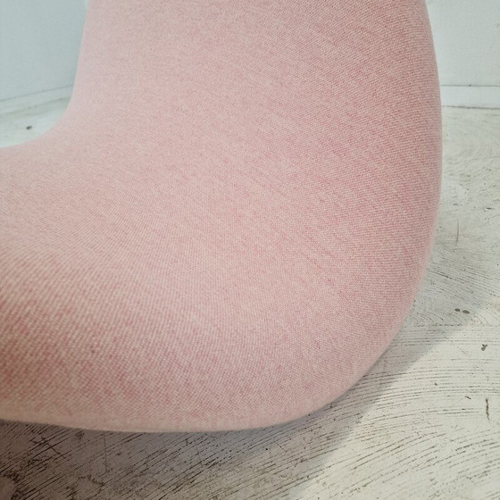 Image 1 of Paire de chaises Tongue vintage en tissu de laine par Pierre Paulin pour Artifort, 1960