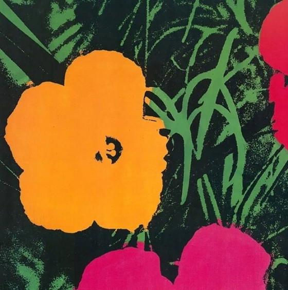 Image 1 of Sérigraphie • Flowers • Andy Warhol • Pop Art