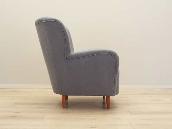 Image 1 of Fauteuil gris, Design scandinave, Production : Danemark