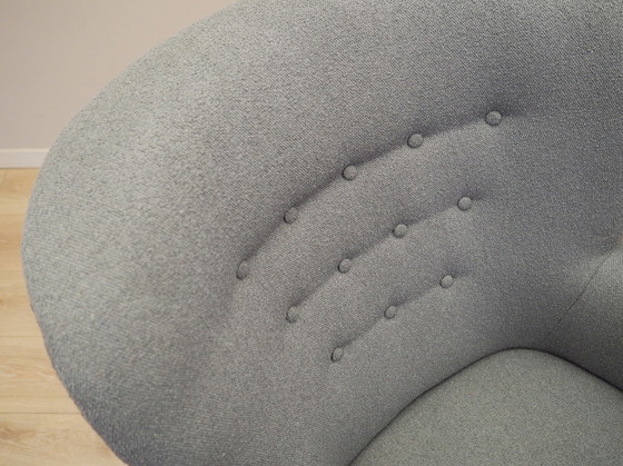 Image 1 of Fauteuil gris, Design scandinave, Production : Danemark