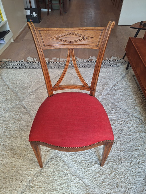 4x chaise de salle à manger classique