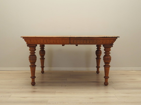 Image 1 of Table éclectique en chêne, design danois, 1950S, Production : Danemark