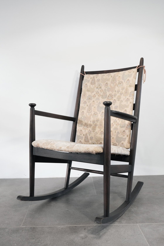 Image 1 of Fauteuil à bascule Poul Volther Gemla 1950