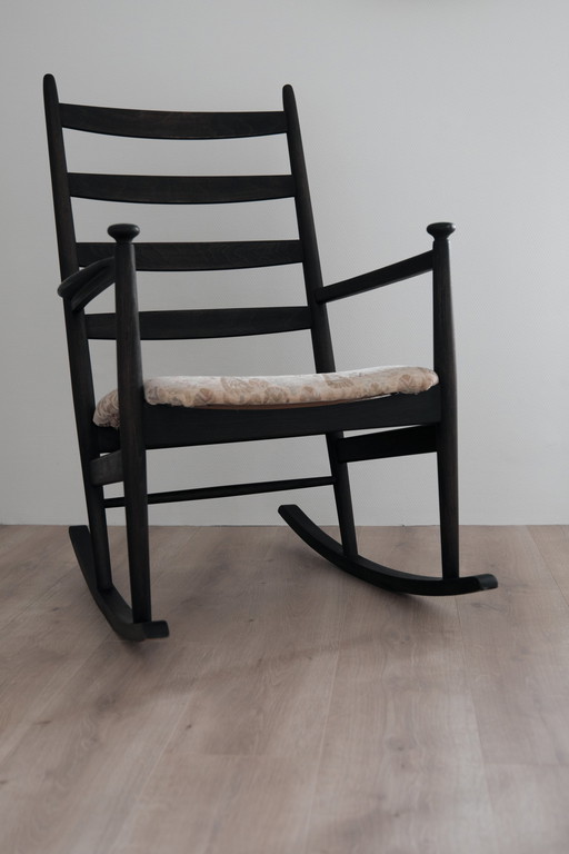 Fauteuil à bascule Poul Volther Gemla 1950