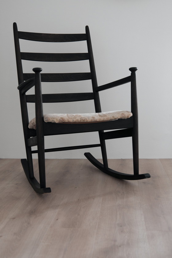 Image 1 of Fauteuil à bascule Poul Volther Gemla 1950