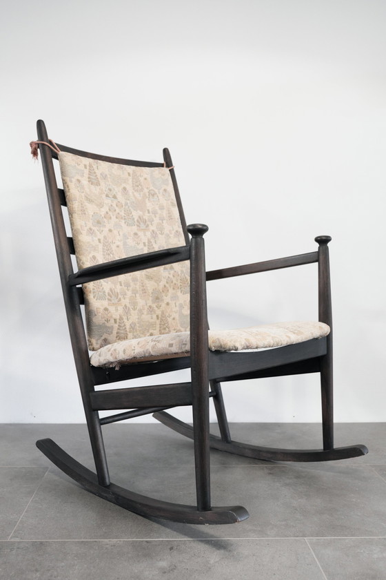 Image 1 of Fauteuil à bascule Poul Volther Gemla 1950