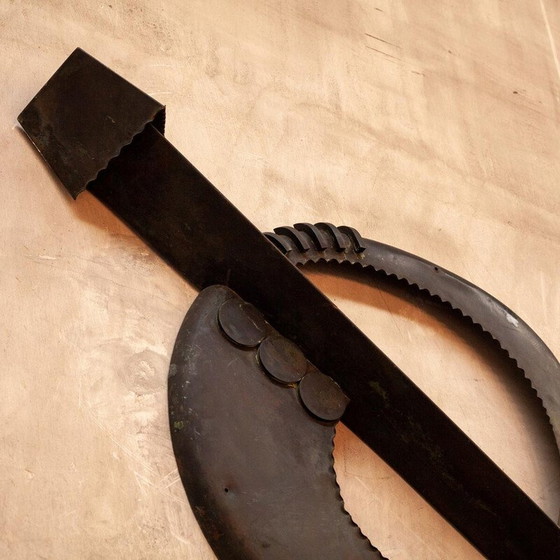 Image 1 of Pièce murale vintage en laiton Art Déco, 1920