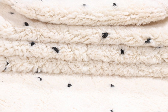 Image 1 of Tapis berbère marocain authentique - Rare tapis Beni Ourain surdimensionné