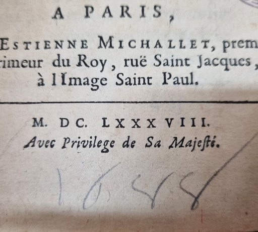 Tradition De L'Église Catholique Et Hérétiques De 1644