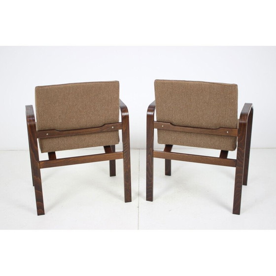 Image 1 of Ensemble de 6 chaises longues vintage par Národní podnik Holešov pour Ton, Tchécoslovaquie 1993