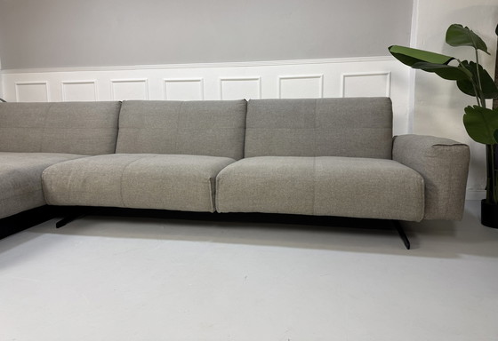 Image 1 of Rolf Benz 50 Tissu Gris Designer Canapé