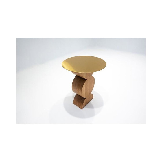 Image 1 of Table d'appoint vintage Constantin par Dino Gavina pour Studio Simon, Italie années 1980