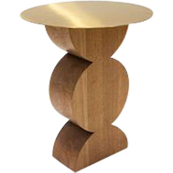 Image 1 of Table d'appoint vintage Constantin par Dino Gavina pour Studio Simon, Italie années 1980