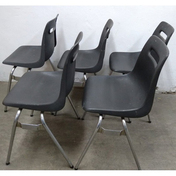 Image 1 of Ensemble de 5 chaises vintage par Katwijk, Pays-Bas 1975-1999