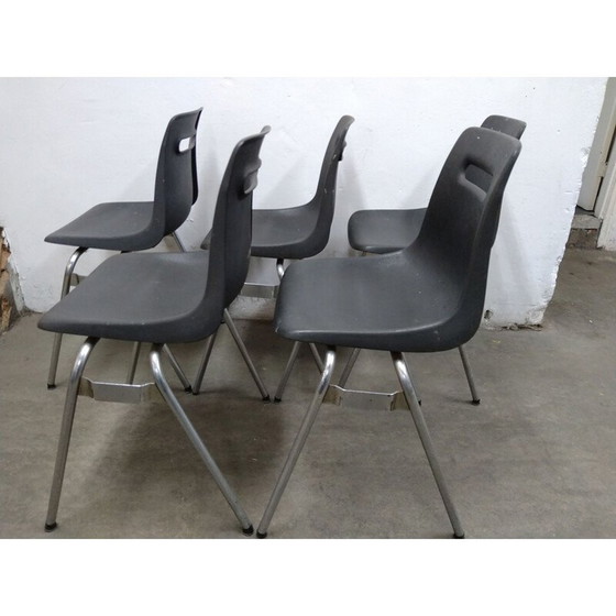 Image 1 of Ensemble de 5 chaises vintage par Katwijk, Pays-Bas 1975-1999