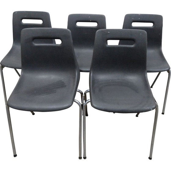 Image 1 of Ensemble de 5 chaises vintage par Katwijk, Pays-Bas 1975-1999