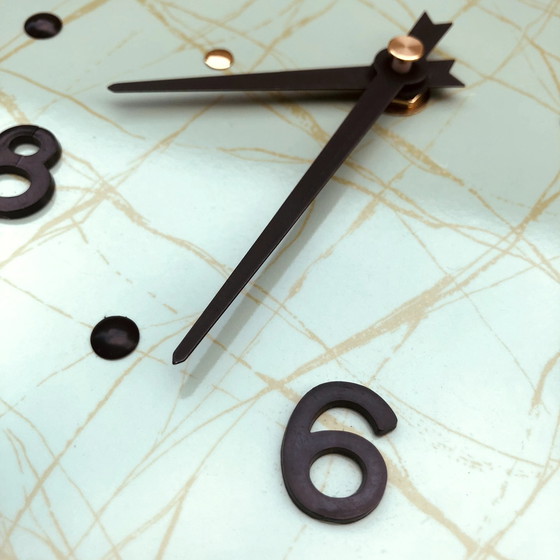 Image 1 of Horloge Vintage • Cerf-Volant • Odo • Space Age • 1950