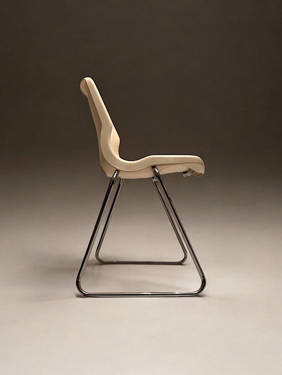 Image 1 of Svante Schoblom - Suite De Trois Chaises Design - Éditions Overman - C. 1970 - Suède -