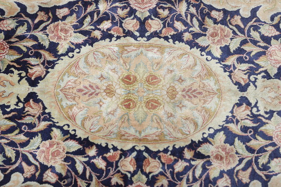 Image 1 of Tapis persan original Qom/Ghom pure soie 140 X 98 cm Top condition