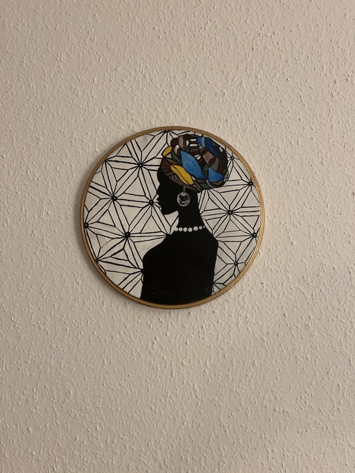 1X plaque d'acier Queen Of Colors 22