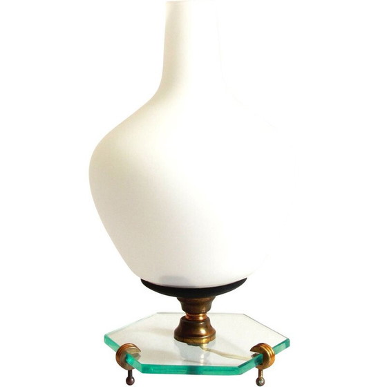 Image 1 of Lampe de table vintage Italie 1950s