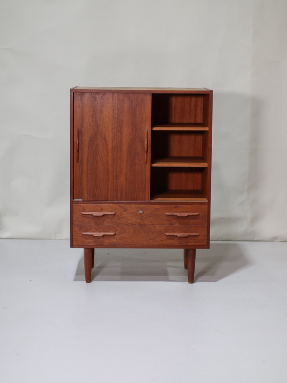 Image 1 of Buffet Cabinet Teck Danois Vintage