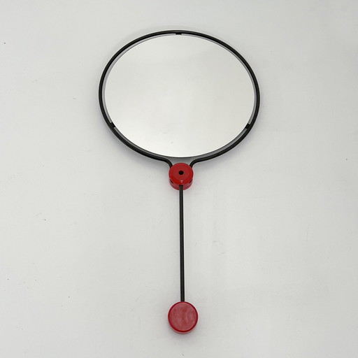 Miroir réglable sur axe pivotant, 1980S