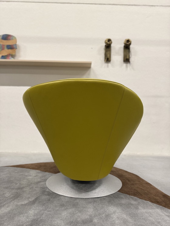 Image 1 of Leolux Parabolica Fauteuil pivotant Senso Lime