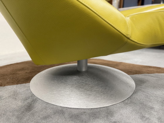 Image 1 of Leolux Parabolica Fauteuil pivotant Senso Lime