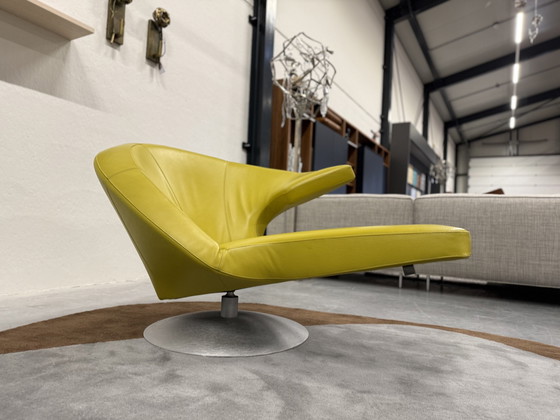 Image 1 of Leolux Parabolica Fauteuil pivotant Senso Lime
