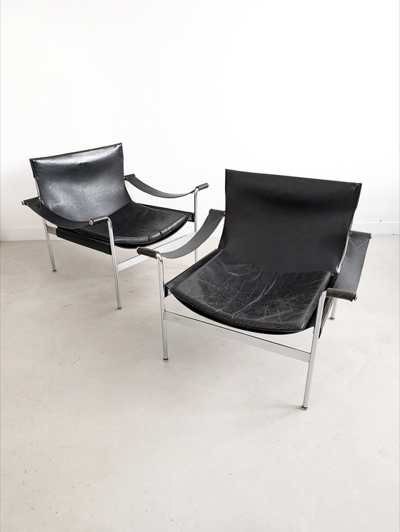 Image 1 of 2x Chaises longues Tecta 'D99' de Hans Könecke