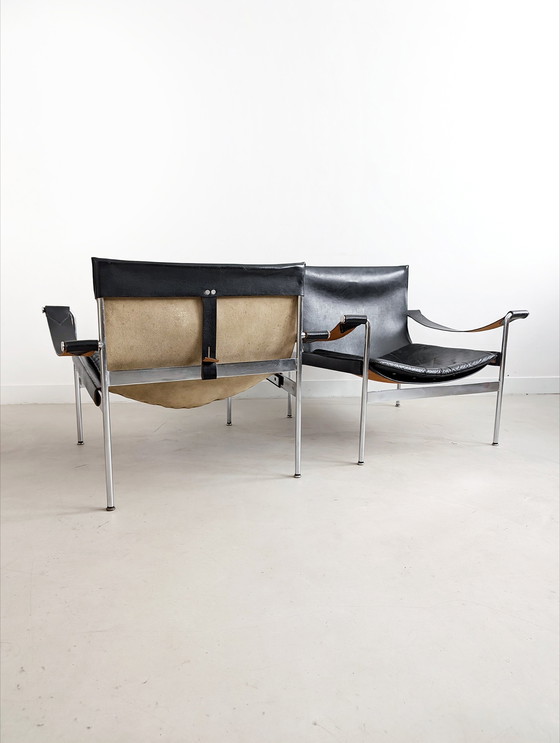 Image 1 of 2x Chaises longues Tecta 'D99' de Hans Könecke