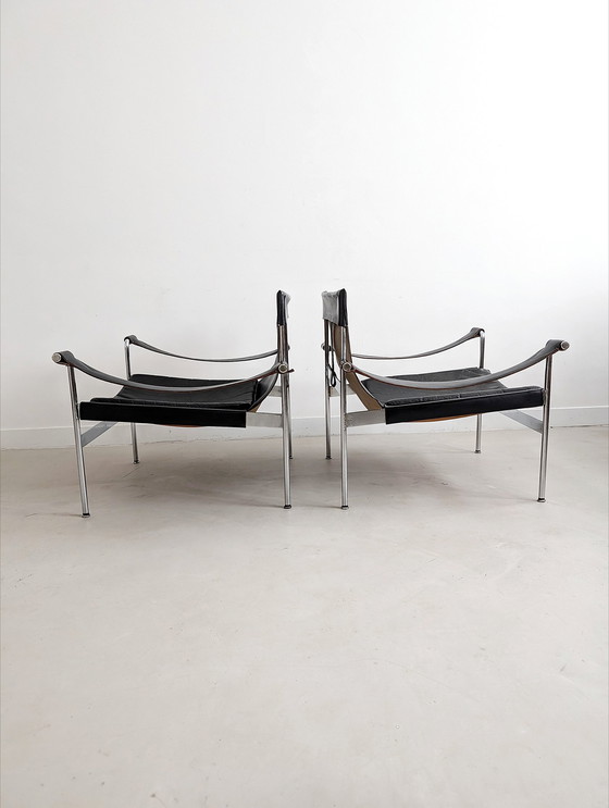 Image 1 of 2x Chaises longues Tecta 'D99' de Hans Könecke