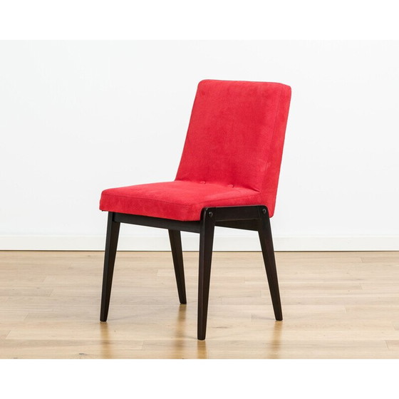 Image 1 of Ensemble de 4 chaises de salle à manger AGA vintage par J. Chierowski, 1970