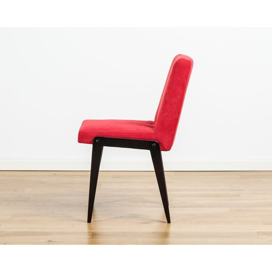 Image 1 of Ensemble de 4 chaises de salle à manger AGA vintage par J. Chierowski, 1970