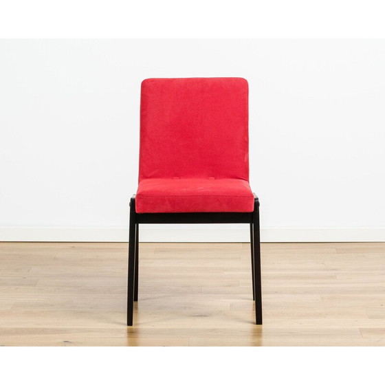 Image 1 of Ensemble de 4 chaises de salle à manger AGA vintage par J. Chierowski, 1970