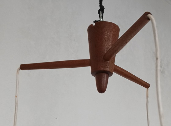 Image 1 of Lampe pendante design danoise avec trois calices