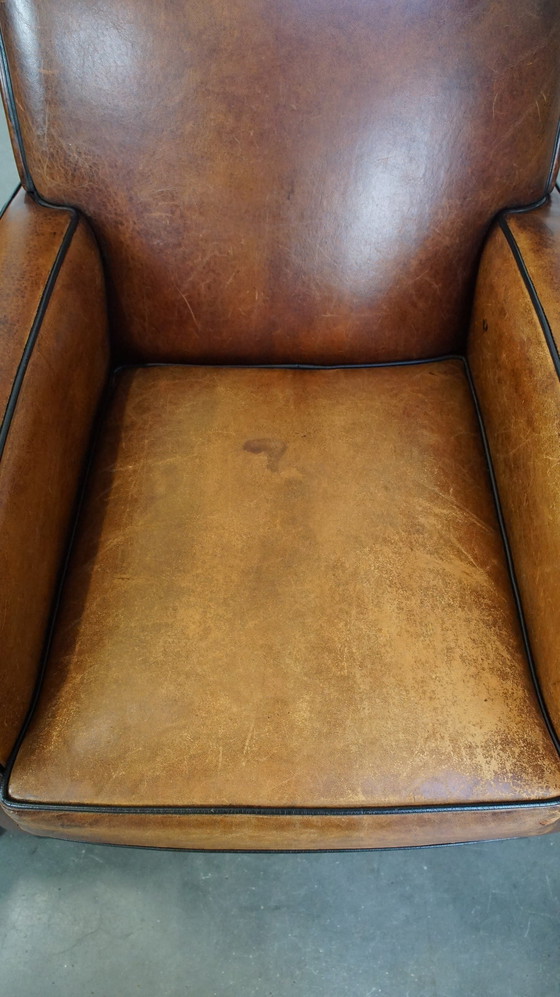 Image 1 of 2 X Fauteuil en peau de mouton